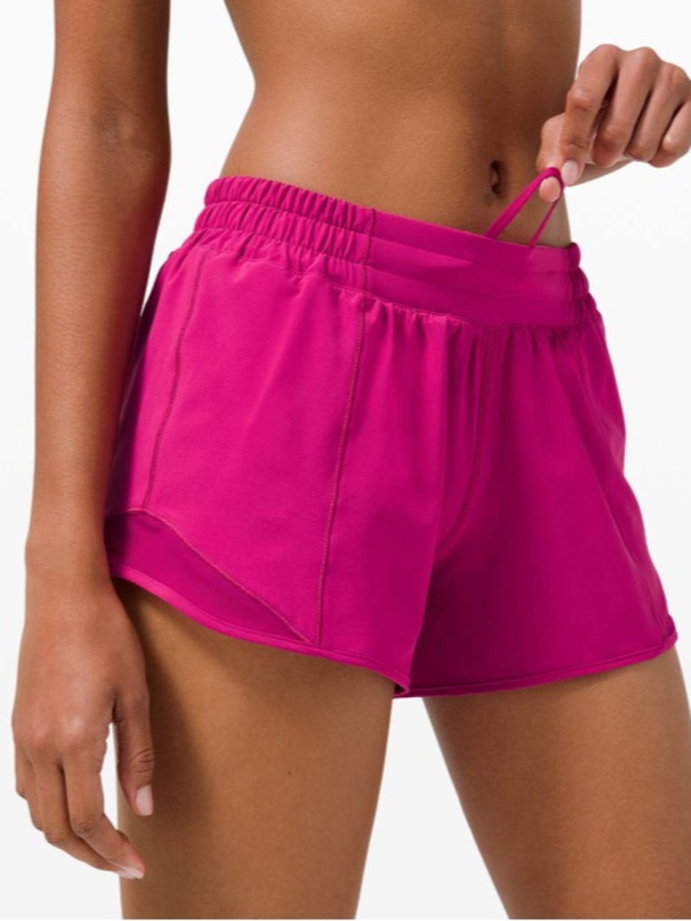 Lululemon Hotty Hot Shorts II In Ripened Raspberry 4” - Picture 1 of 15